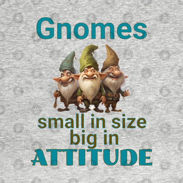 Gnomes Small Big Attitue by Berlin Larch Creations